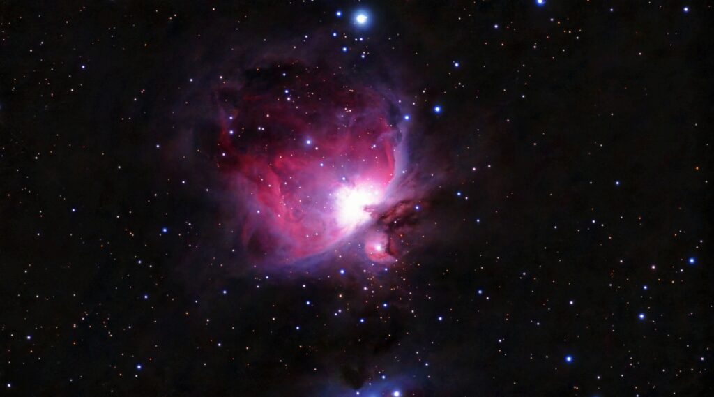 The Orion Nebula.